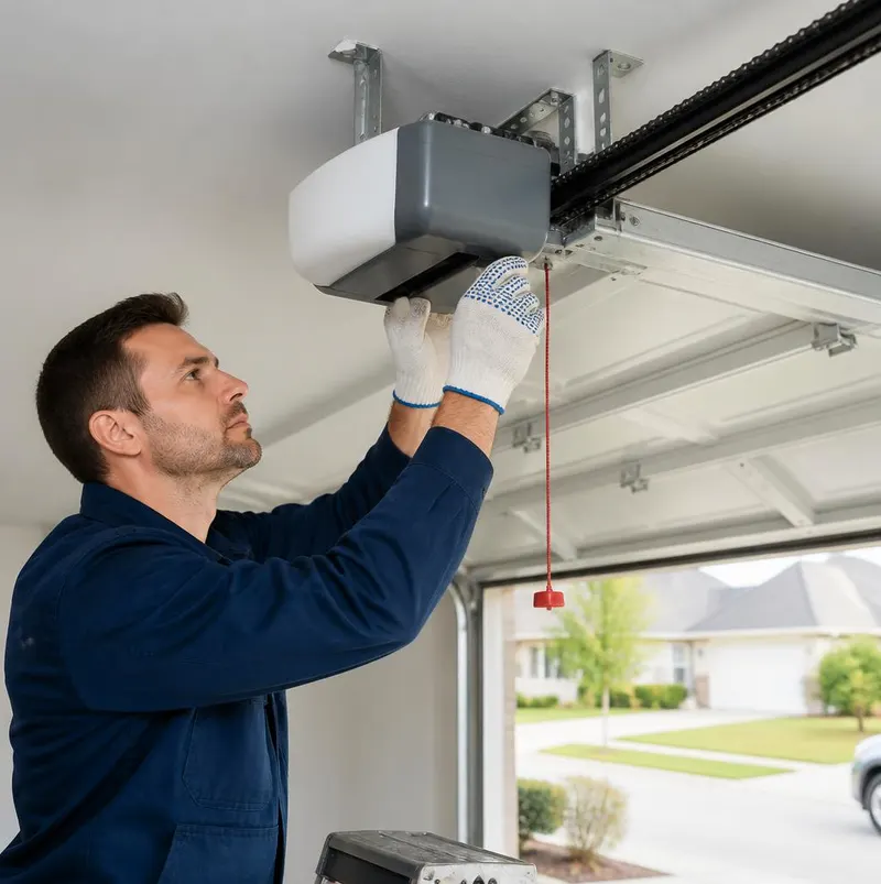 Garage Door Opener Installation in Tangerine